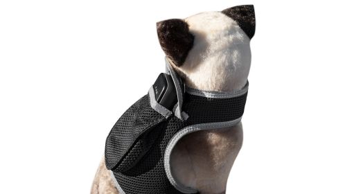 GPS Dog Collar high Rated Reviews Tracker w/ Realtime App + SMS Alerts Size:M